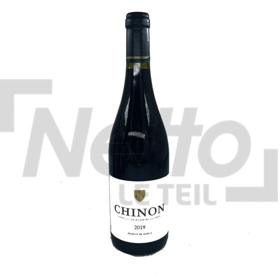 Vin rouge 12,5% vol 75cl - CHINON
