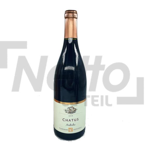 Vin rouge chatus 2018 12,5% vol 75cl - VIGNERONS ARDÉCHOIS