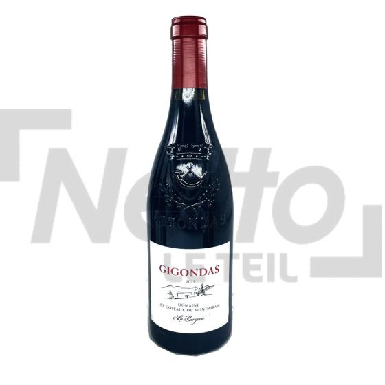 Vin rouge gigondas 2019 14,5% vol 75cl - LA BERGERIE