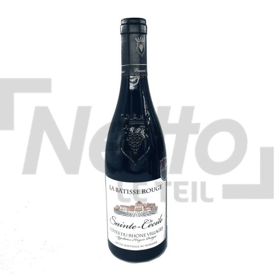 Vin rouge sainte Cécile 2020 15% vol 75cl - VINCENT MOREAU