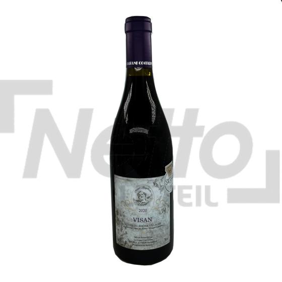 Vin rouge visan 2020 14,5% vol 75cl - LA GRAND COMTADINE